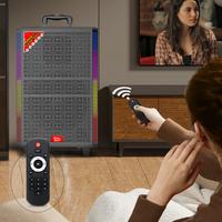 SİNG-E JQS-917 USB/TF/FM/BLUETOOTH ÇİFT MİKRAFONLU TAŞINABİLİR SES SİSTEMİ 