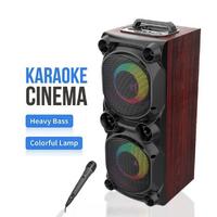 SİNG-E ZQS-6226 USB/TF/BLUETOOTH KABLOLU MİKRAFON TAŞINABİLİR SES SİSTEMİ 