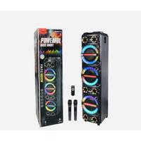 SİNG-E ZQS-8315 USB/FM/TF/BLUETOOTH ÇİFT MİKRAFONLU TAŞINABİLİR SES SİSTEMİ 