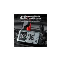 ST-9654 Taşınabilir Göstergeli Araç Lastik Şişirme ve Starter Akü Takviye SETİ