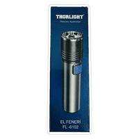 THORLIGHT FL-6102 USB DC 5V ŞARJLI EL FENERİ 