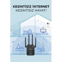 TORİMA AC035Q Wifi Router Çift Bant 1600Mbps 4 Anten Yüksek Hızlı 