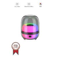 Torima BTS-1843 Siyah Kablosuz Taşınabilir RGB Işıklı Bluetooth Hoparlör Speaker