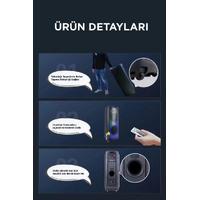 Torima BTS-1938 Siyah RGB Işıklı Taşınabilir Bluetooth Hoparlör