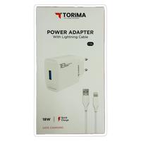 TORİMA C18L USB TO LİGHTNİNG SET ŞARJ ALETİ 