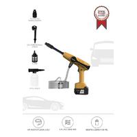 Torima D-015 Sarı Akülü Şarjlı Yüksek Basınçlı Oto Araba Bahçe Yıkama,Temizleme Su Tabancası