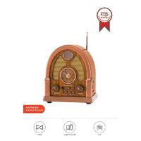 Torima D-58 Ahşap Nostalji Radyo Kablosuz Bluetooth Hoparlör