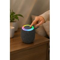 Torima D10 Taşınabilir Rgb Ledli Bluetooth Hoparlör Usb-Fm Radyo Açık Mavi