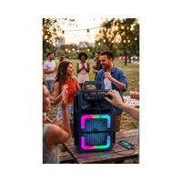 TORİMA D25 USB/TF/BLUETOOTH MİKRAFONLU TAŞINABİLİR SES SİSTEMİ 