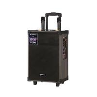 Torima D46 Kahverengi USB, TF, BT, TWS, FM Çift Mikrofonlu Hoparlör Parti Speaker