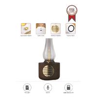 Torima D53 Bakır Vintage Gaz Lambası Taşınabilir Bluetooth Speaker Ayarlanabilir Işıklı USB Şarjlı COPPER/NİKEL/WOOD