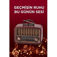 TORİMA D57 USB/TF/FM/BLUETOOTH NOSTARJİ RADYO 