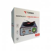 TORİMA D74 USB/TF/FM/BLUETOOTH NOSTARJİ PİKAP GÖRÜNÜMLÜ RADYO SPEAKER 