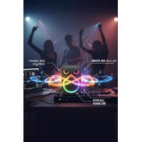 TORİMA D80 Bluetooth Hoparlör Rgb Işıklı Mikrofonlu 12W Kablosuz Taşınabilir Hoparlör