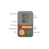 TORİMA GC-011 TETRİS ATARİ OYUN KONSOLU 