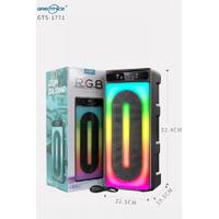 Torima GTS-1771 Taşınabilir Rgb Ledli Bluetooth Hoparlör Usb-Tf Siyah
