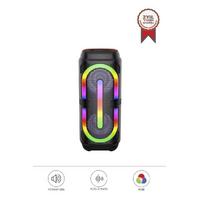 Torima GTS-2132 Siyah Mikrofonlu RGB Ledli Taşınabilir Bluetooth Hoparlör Parti Speaker