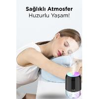 TORİMA H6 Hava Nemlendirici Buhar Makinesi Ve Aroma Difüzörü 200ml Ultrasonik