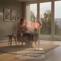 TORİMA HT-101 Ayaklı Isıtıcı Fan 800W Sessiz Çalışma Hızlı Isıtma Aşırı Isınma Koruma