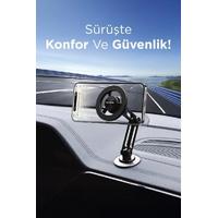 Torima JX-052 Siyah Çok Amaçlı Manyetik Car Holder Araç İçi Telefon Tutucu