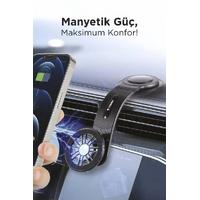 Torima JX-057 Siyah Güçlü Manyetik 360° Dönebilen, Esnek, Yapışkan Tabanlı, Sarsıntı Önleyici Araç İçi Telefon Tutucu
