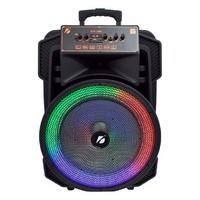 TORİMA KTS-1666 Süper Bass Taşınabilir Arabalı RGB Işıklı Hoparlör 15''