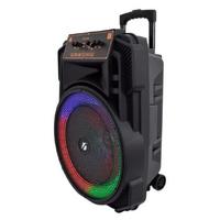 TORİMA KTS-1666 Süper Bass Taşınabilir Arabalı RGB Işıklı Hoparlör 15''