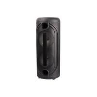 Torima KTS-2086 Siyah Çift Mikrofonlu RGB Ledli Taşınabilir Bluetooth Hoparlör Parti Speaker