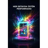 TORİMA KTS-2452 Bluetooth Hoparlör Rgb Işıklı USB TF FM 12W Kablosuz Taşınabilir Speaker 