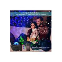 Torima LW-34 Siyah Starry Led Lazer Projektör Bluetooth Müzik Hoparlör Uzaktan Kumandalı Gece Lambası