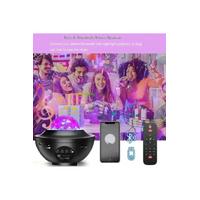 Torima LW-34 Siyah Starry Led Lazer Projektör Bluetooth Müzik Hoparlör Uzaktan Kumandalı Gece Lambası