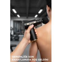 TORİMA MSG-001 Titreşimli Şarjlı 30W Güçlü Motor 4 Başlıklı Kas Masaj Aleti 