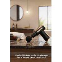 TORİMA MSG-001 Titreşimli Şarjlı 30W Güçlü Motor 4 Başlıklı Kas Masaj Aleti 