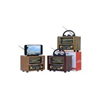 Torima Ns-02 Wooden Nostajik Radyo Bluetooth Hoparlör