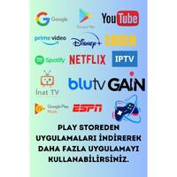 Torima Siyah Ultra Hd Android Tv Box 4k Android Tv Box Tv Stick Medya Oynatıcı Smart Tv Wifi
