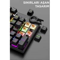 Torima TK-05 Kablolu Rgb Işıklı Gaming Klavye Siyah