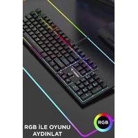 TORİMA TK-05 KABLOLU RGB IŞIKLI OYUNCU KLAVYE MOUSE SET 