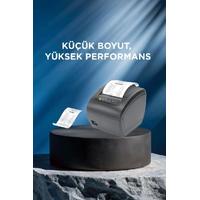 Torima TRP-838X Siyah Termal Adisyon-Fiş-Barkod-Adres-Posta Etiketi-Pazaryerleri İle Uyumlu Yazıcı