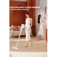 Torima TVC-01 Beyaz Elektrikli Dikey Süpürge 600W Vakum Süpürge
