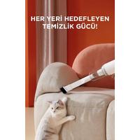 Torima TVC-01 Beyaz Elektrikli Dikey Süpürge 600W Vakum Süpürge