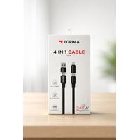 TORİMA U24 4 IN 1 240W ÇOKLU ŞARJ KABLO 