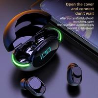 TORİMA Y80 Tws Bluetooth 5.1 Kulaklık Kablosuz Stereo Ios / Android Için Mikrofonlu Kulaklık Siyah