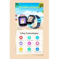 Torima Y95H Çocuk Konum Takipli Arama 4G Sim Kart Girişli Siyah Akıllı Çocuk Saati