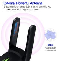 Torima YD-33  Dual Band USB Adapter 1300 MBPS Wireless