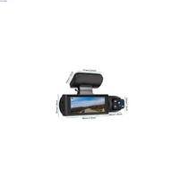 V9 ÜÇ LENSLİ ARAÇ İÇİ DİKİZ GPS DASHCAM WIFI ARABA KAMERASI