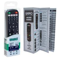 Weko W-45 Tüm Modeller Uyumlu 4in1 Öğrenebilen Universal Akıllı Kumanda