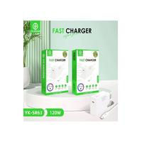 YK DESİGB YK-SR63 120W TYPE-C BAŞLIK TYPE-C TYPE-C KABLO 