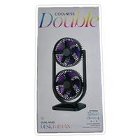 YK DESIGN S30 ÇİFT FAN MASA ÜSTÜ FAN VANTİLATÖR 