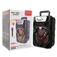 ZQS-6140 USB/TF/FM/AUX/BLUETOOTH TAŞINABİLİR SES SİSTEMİ