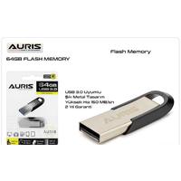 Auris 64 GB Metal Flash Bellek USB 3.0